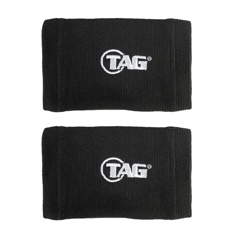 TAG Youth Wrist Coach - Single Window Size 3.75" x 2" - Baseball Softball Football Play Coach Playbook Quarterback Wristband - 1 Count - Black