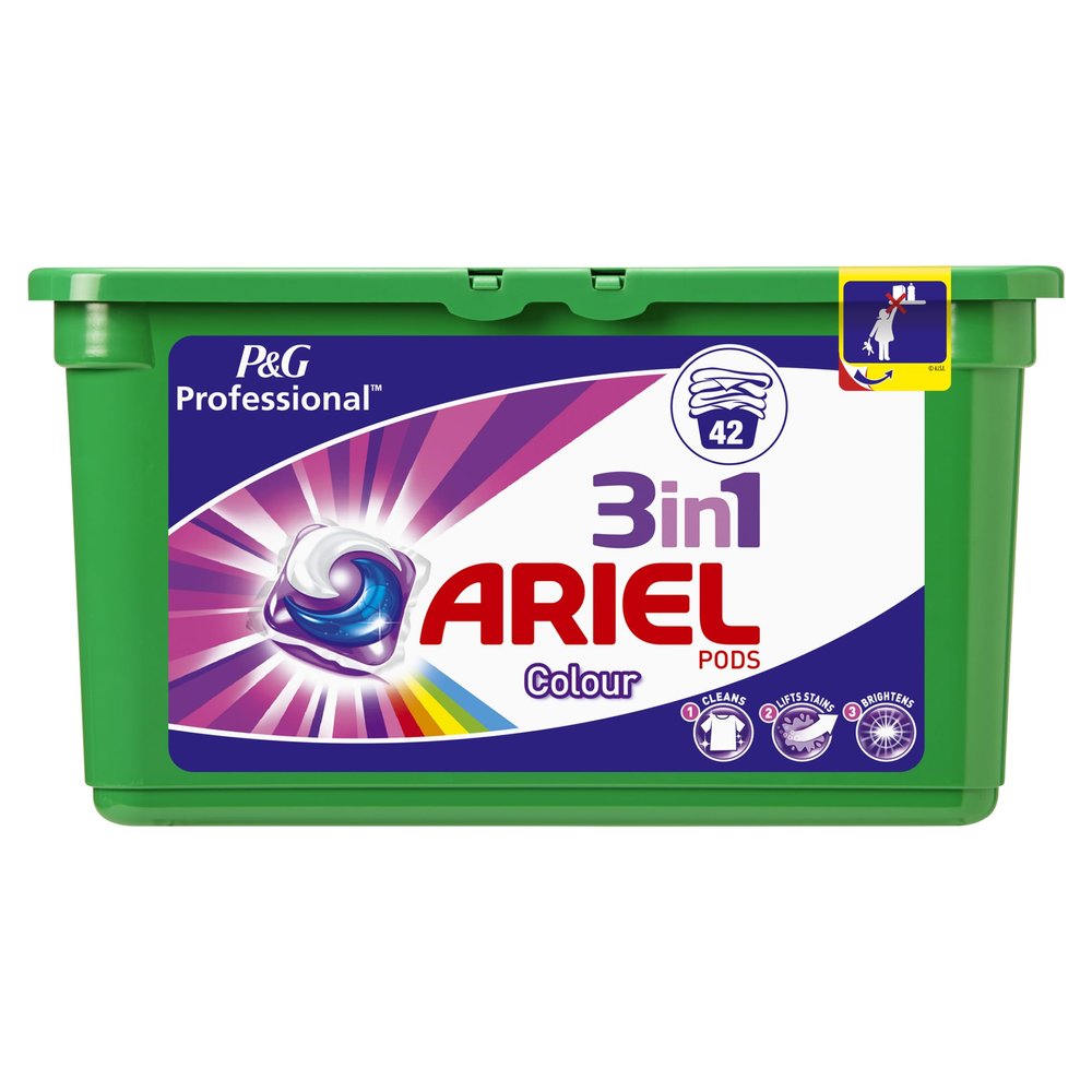 Ariel Pods 3in1 Colour 42 Capsules