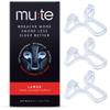 Mute Nasal Dilator Snoring Solution | Large 3 Pack | Snore Less & Sleep Better | Nasal Strip Alternative | Comfortable Breathing Aids for Better Sleep & Improved Airflow view 1