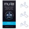 Mute by Rhinomed Nasal Dilator for Snore Reduction | Small 3pk | Increase Airflow | Anti Snoring Devices | Nasal Dilators for Sleeping | Internal Nasal Dilator | Snoring Solution | Transparent view 1