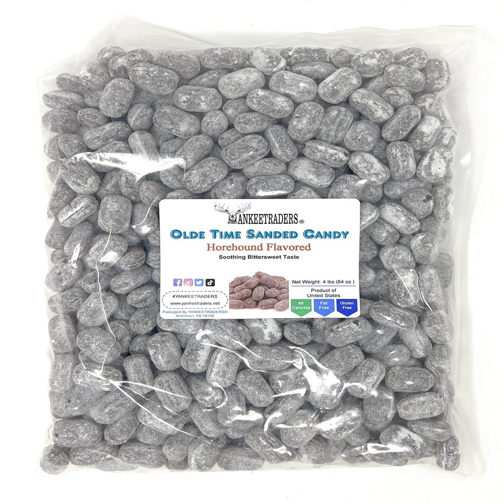 Horehound, Old TIme Sanded Hard Candy, 4 Pounds
