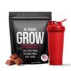 Xwerks Grow Whey Protein Powder, 25g Pure Isolate Protein from New Zealand Grass Fed Cows, Builds Strength and Speeds Recovery, Paleo and Keto Friendly, Soy and Gluten Free, Chocolate, 30 Servings view 1