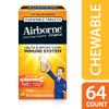 Airborne Vitamin C Immune Support Supplement, Chewable Tablets, Citrus, 64 Count view 2