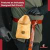 Armory Replicas Renaissance Leather Dijon Medieval Suede Pouch view 2