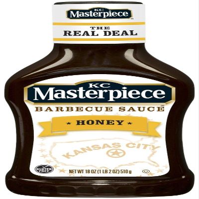 KC Masterpiece Sweet Honey & Molasses Barbecue Sauce (Pack of 3) 18 oz Bottles
