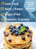 Low Carb Foods Pancake Mix | Great Taste | High Protein | 100% All-natural Ingredients | No Sugar Diabetic Friendly | Maltitol & Artificial Sweetener Free | 9.3 Oz Package view 4