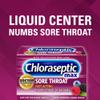 Chloraseptic Max Strength Sore Throat Relief Lozenges, Wild Berry, Drops with Liquid Center to Numb Sore Throat, 15 Count view 2