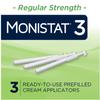 MONISTAT 3-Dose Yeast Infection Treatment For Women, 3 Prefilled Cream Applicators view 2