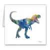 DJ Rogers Fine Art Tyrannosaurus Rex - Set of 10 Dinosaur Note Cards With Envelopes view 1