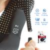 GoGoHeel Quick Tips - The Original High Heel Protectors & Heel Tip Replacement Caps, Repair Worn Stiletto Heel Tips (2 Pair Pack - Small, Medium - Black) view 2