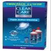 Clear Care Cleaning Solution with Lens Case, Twin Pack, 12 Fl Oz (Pack of 2) view 2