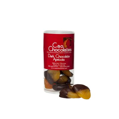 Cao Chocolates Dark Chocolate Covered Apricots