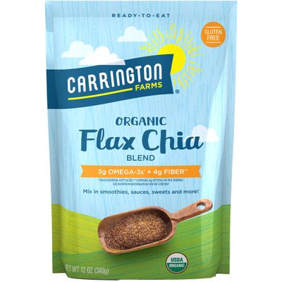 Carrington Farms Organic Milled Flax Seed, Gluten Free, USDA Organic, 14 Ounce, Packaging May Vary