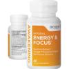 Awakening Natural Energy & Focus Supplement with Panax Ginseng, Guarana Extract & Chromium Picolinate | Brain Supplement for Focus, Energy, Mood & Clarity | Gluten Free Veggie, USA - 60 Caps view 1