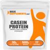BulkSupplements.com Casein Protein Powder - Micellar Casein Powder, Slow Digesting Protein - Unflavored & Gluten Free, 30g per Serving, 500g (1.1 lbs) (Pack of 1) view 1