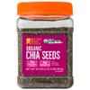 BetterBody Foods Organic Chia Seeds with Omega-3, Non-GMO, Gluten Free, Keto Diet Friendly, Vegan, Good Source of Fiber, Add to Smoothies, 1.25lb view 1