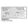 BetterBody Foods Organic Chia Seeds with Omega-3, Non-GMO, Gluten Free, Keto Diet Friendly, Vegan, Good Source of Fiber, Add to Smoothies, 1.25lb view 2