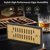 Prestige Import Group - Adjustable Vent Cigar Humidifier - Capacity: Up to 250 - Color: Polished Gold view 3