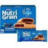 Nutri-Grain Breakfast Bars, Made with 10g Whole Grains, Snack Bars, Blueberry, 20.8oz Box (16 Count) view 1