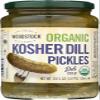 Woodstock Farms Organic Kosher Pickles - Whole Dill - 24 Ounces view 1