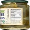 Woodstock Farms Organic Kosher Pickles - Whole Dill - 24 Ounces view 2