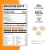 BulkSupplements.com Hydrolyzed Whey Protein Isolate Powder - Whey Isolate Protein - Unflavored & Gluten Free, 30g per Serving, 500g (1.1 lbs) (Pack of 1) view 2
