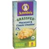 Annie's Organic Macaroni and Cheese, Classic Mild Cheddar, Grassfed, 6 oz view 1
