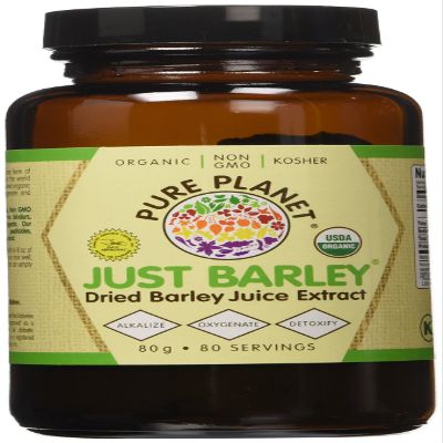 Pure Planet Just Barley Organic Powder - 80 Servings, 2 pack