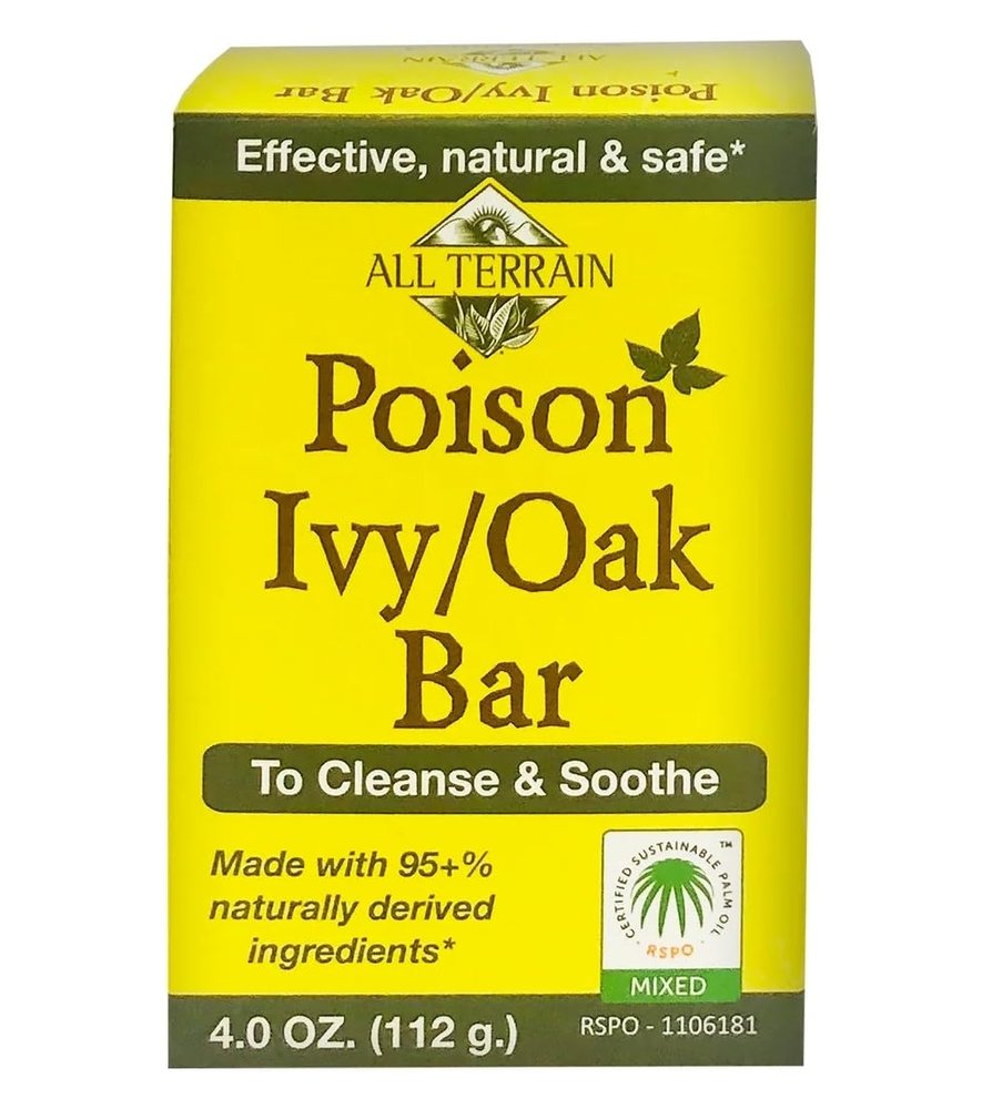 2 Packs of All Terrain Poison Ivy Oak Bar Soap - 4 Oz