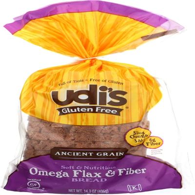 Udi's Gluten Free Omega Flax And Fiber Bread