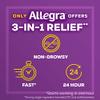 Allegra Adult 24 Hour Allergy Relief 45 Tablets, Long-Lasting Fast-Acting Antihistamine for Noticeable Relief from Indoor and Outdoor Allergy Symptoms view 4