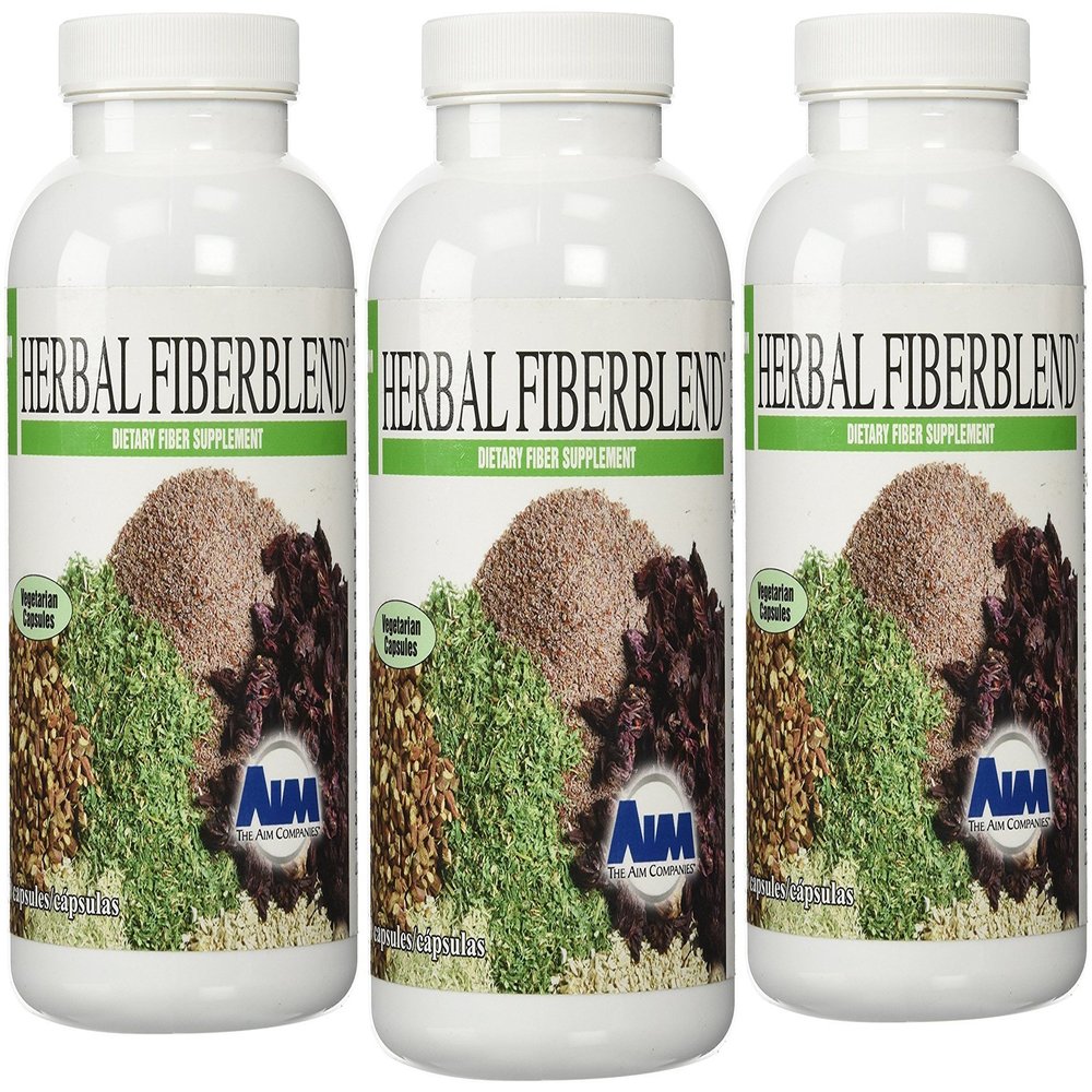 AIM Herbal Fiberblend Caps - 3 Pack