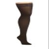 LEGEND Opaque 20-30 mmHg Thigh Highs with Closed Toe (Large, Charcoal) view 1
