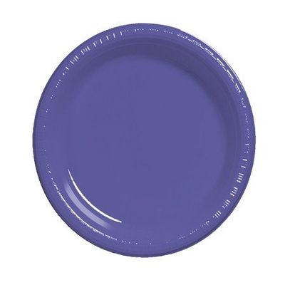 Club Pack of 240 Grape Purple Premium Disposable Plastic Party Banquet DInner Plates 10"