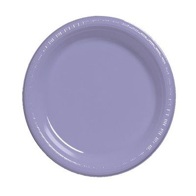 Club Pack of 240 Luscious Lavender Disposable Plastic Party Banquet Dinner Plates 10"