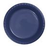 Club Pack of 240 Navy Blue Disposable Plastic Party Lunch Plates 7" view 1