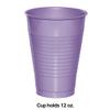 Club Pack of 240 Luscious Lavender Purple Disposable Plastic Drinking Party Tumbler Cups 12 oz. view 2