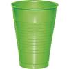 Club Pack of 240 Fresh Lime Green Disposable Plastic Drinking Party Tumbler Cups 12 oz view 1