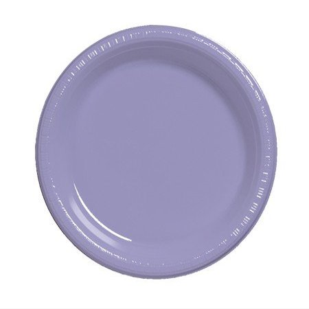 Club Pack of 240 Luscious Lavender Purple Disposable Plastic Party Dinner Plates 9"