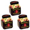 Wild Hibiscus Flowers in Syrup | 8.8 oz (250 g) Jar | Hand-Crafted Whole Hibiscus Flowers in Sweet Syrup | Perfect for Cocktails, Desserts & Gourmet Garnishes [Pack of 3] view 1