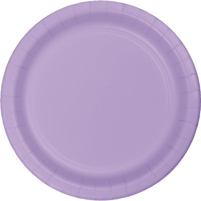 Club Pack of 240 Luscious Lavender Disposable Paper Party Luncheon Plates 7"