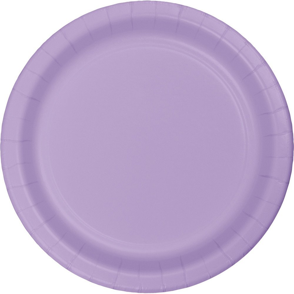 Club Pack of 240 Luscious Lavender Disposable Paper Party Luncheon Plates 7"