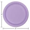 Club Pack of 240 Luscious Lavender Disposable Paper Party Luncheon Plates 7" view 2