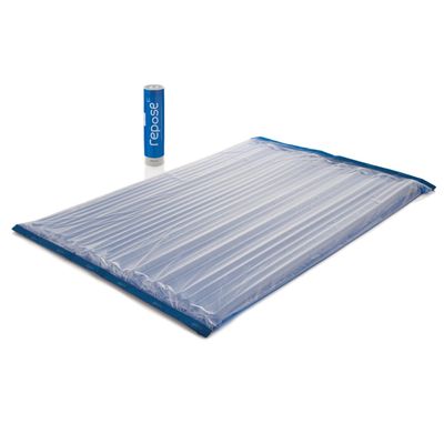 Premium Pressure Relieving Mattress Overlay with Pump - Pressure Ulcer/Bedsore Prevention and Treatment by Repose (Double)