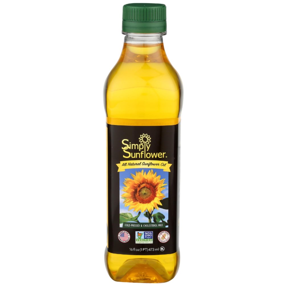 Simply Sunflower All Natural Sunflower Oil, 16 FZ