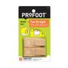 Profoot Toe Straight Hammertoe Wrap 1 Pair, Gently Realigns Hammer Toes Overlapping Toes or Crooked Toes, Cushions to Prevent Rubbing and Irritation from Shoes view 1