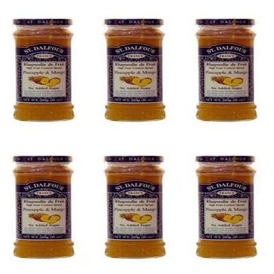 (6 PACK) - St Dalfour Pineapple & Mango| 284 g |6 PACK - SUPER SAVER - SAVE MONEY