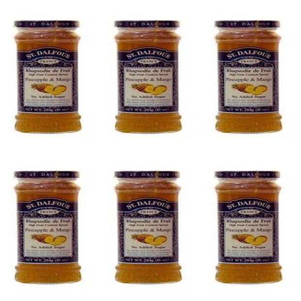 (6 PACK) - St Dalfour Pineapple & Mango| 284 g |6 PACK - SUPER SAVER - SAVE MONEY