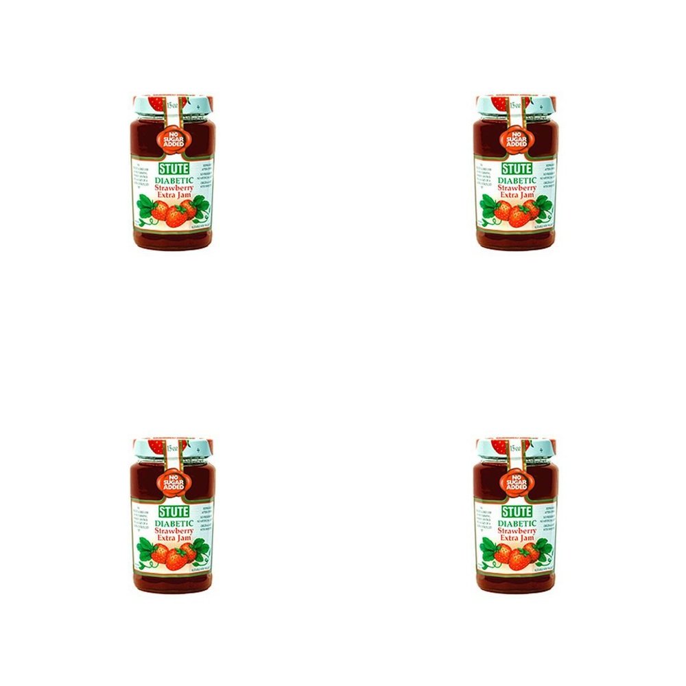 (4 PACK) - Stute Strawberry Extra Jam| 430 g |4 PACK - SUPER SAVER