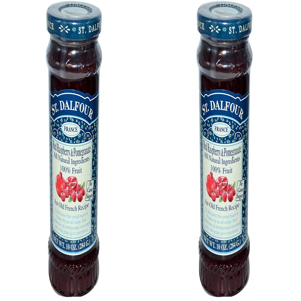 (2 PACK) - St Dalfour Raspberry & Pomegranate| 284 g |2 PACK - SUPER SAVER